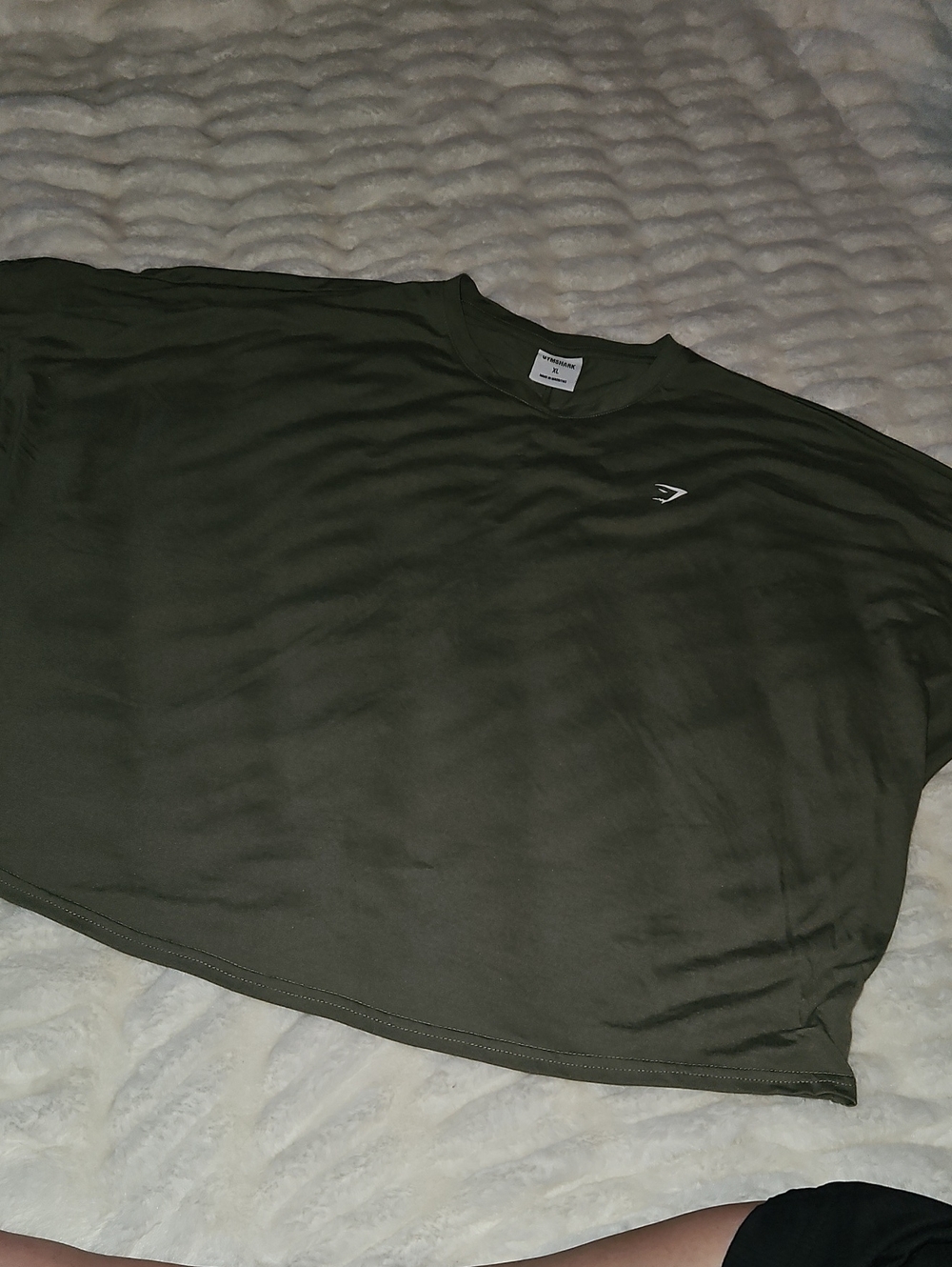 Gymshark Men’s Olive Crew Neck T-Shirt